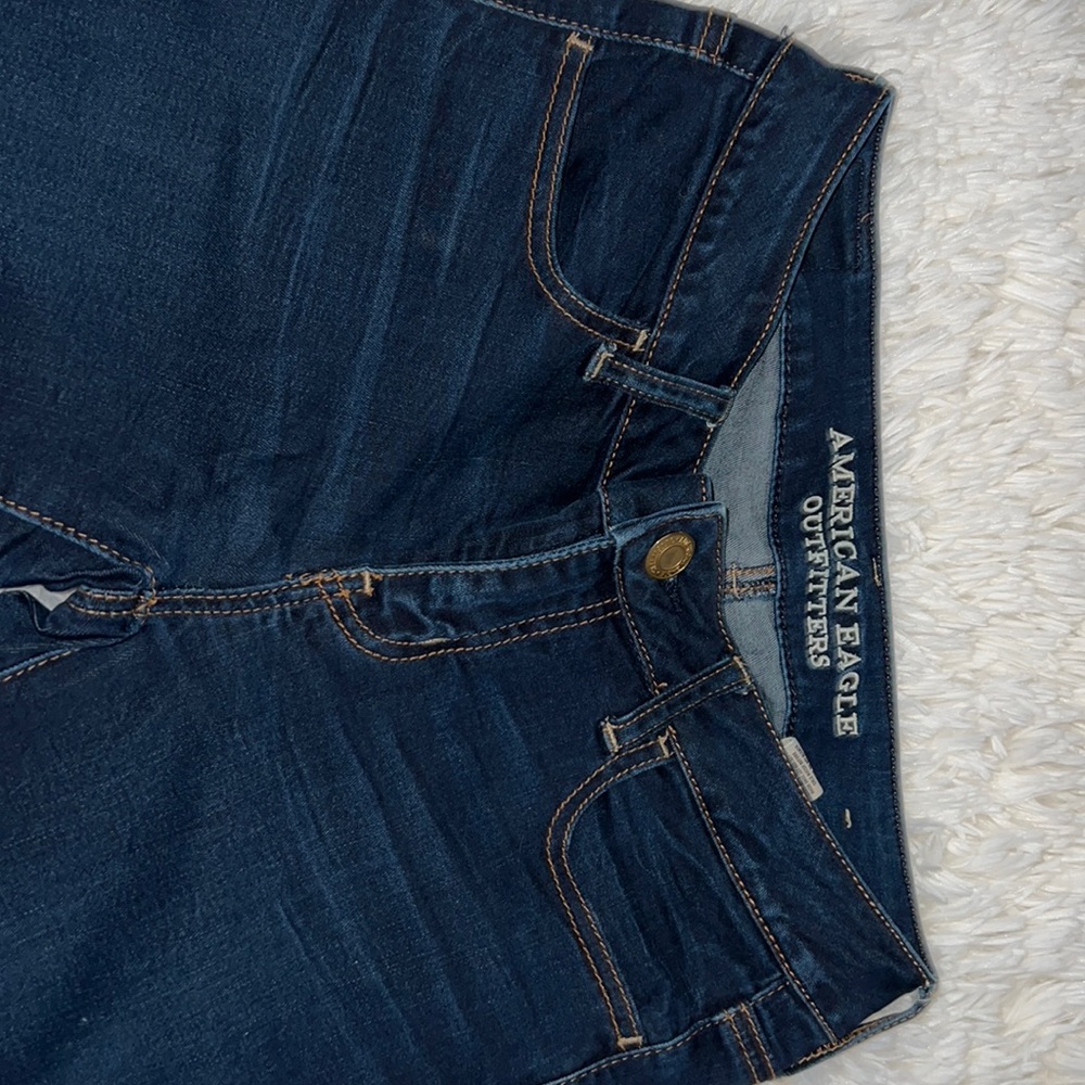 American Eagle super stretch Dark Wash jegging (sz 4s)